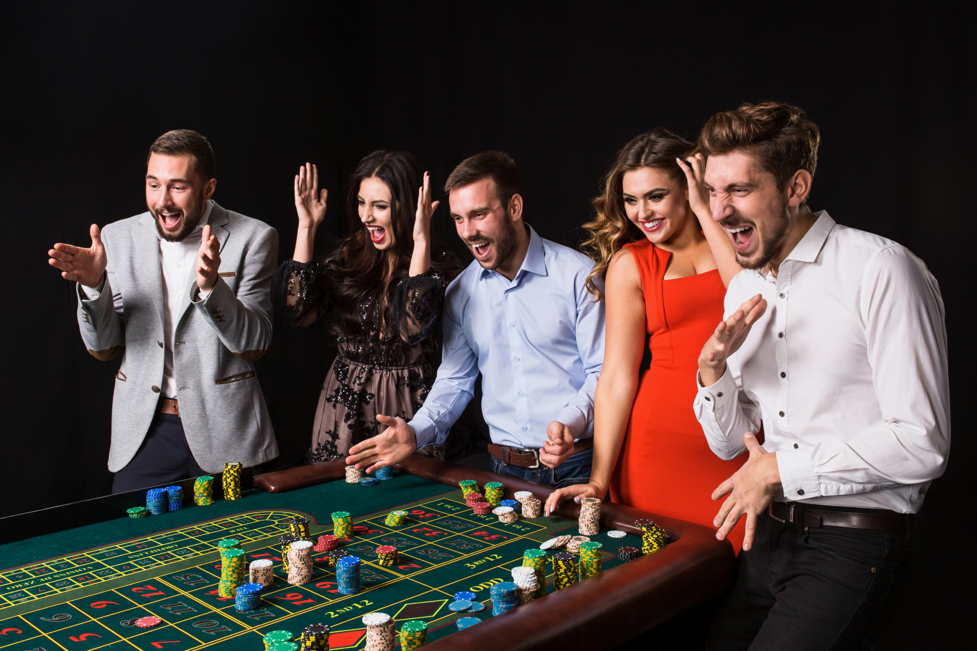 Casino simulé : Poker, Blackjack & Roulette